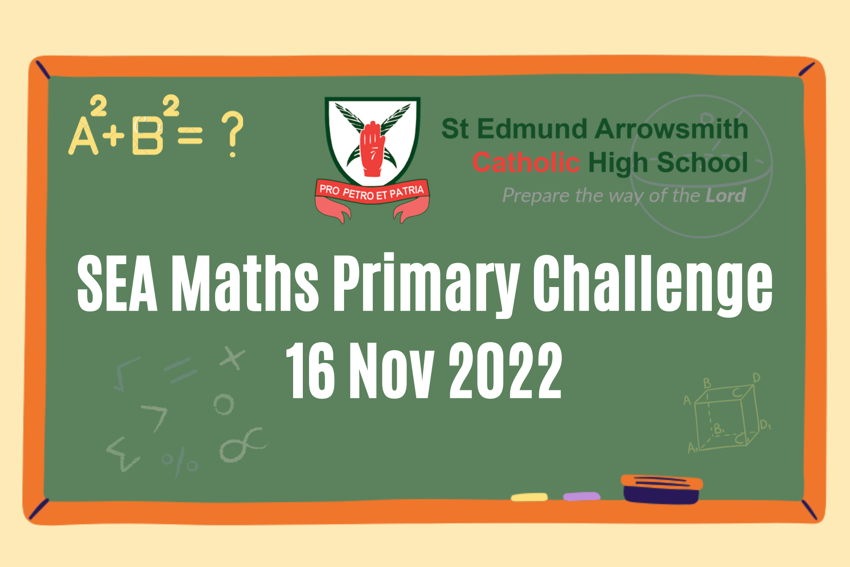 Image of SEA PRIMARY MATHS CHALLENGE DAY