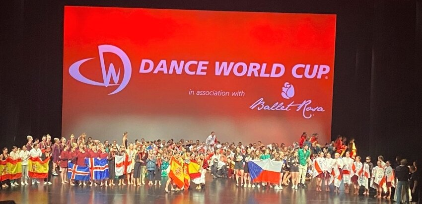 Image of Georgia and Faye enjoy Dance World Cup Success!