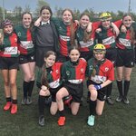 Image of Y7 & Y8 girls take par in War of the Roses rugby tournament!