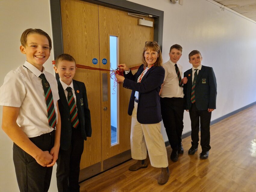 Image of Mrs Payne Opens our new Pastoral Hub
